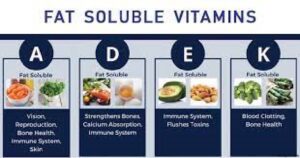 চর্বিতে দ্রবণীয় ভিটামিনসমূহ । Fat soluble vitamins