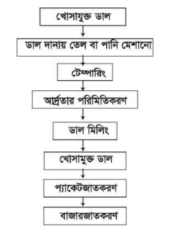 ডাল মিলিং বা ভাঙানো 4 ডাল মিলিং বা ভাঙানো